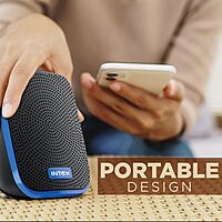 Intex IT-120 2.0 Channel Desktop Speaker with 10W Powerful Sound, USB Powered, 3.5mm Jack, in-Line Volume Control, Loud & Compact Design, Portable for Laptop, Computer, Mobile Intex IT-120 2.0 Channel Desktop Speaker with 10W Powerful Sound, USB Powered, 3.5mm Jack, in-Line Volume Control, Loud & Compact Design, Portable for Laptop, Computer, Mobile