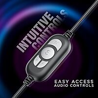Intex MAGNA W USB Headphone IT-HP 103 – 40mm Driver, Built-in Mic, Cushioned Earcups, Plug & Play, USB Wired Headset for PC & Laptop Intex MAGNA W USB Headphone IT-HP 103 – 40mm Driver, Built-in Mic, Cushioned Earcups, Plug & Play, USB Wired Headset for PC & Laptop