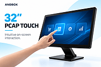 PCAP Touch Monitor 32 inch with HDMI/VGA & USB Touch PCAP Touch Monitor 32 inch with HDMI/VGA & USB Touch