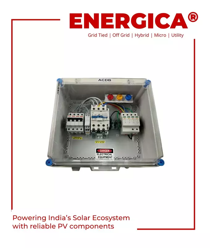 Islanding Box Three Phase 40 A Contactor T & ACDB