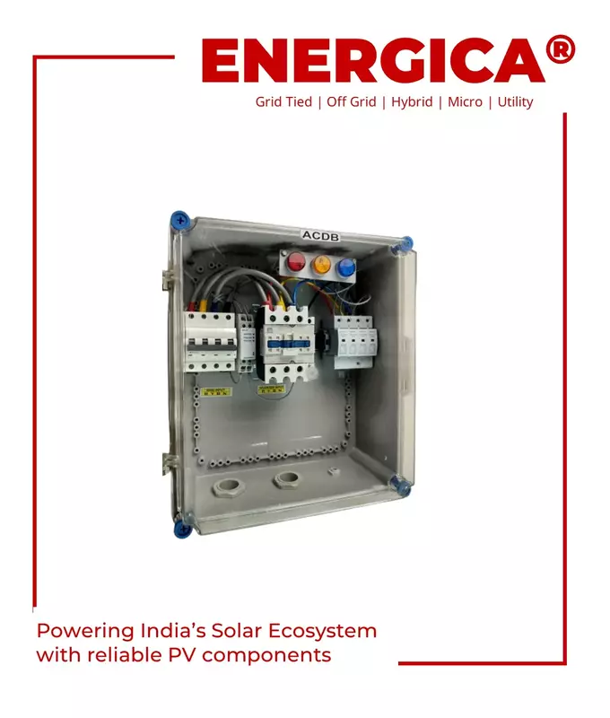 Islanding Box Three Phase 63 A Contactor T & ACDB