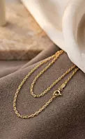 18 kt Gold Milanese Link Chain