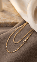 18 kt Gold Milanese Link Chain