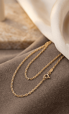 18 kt Gold Milanese Link Chain