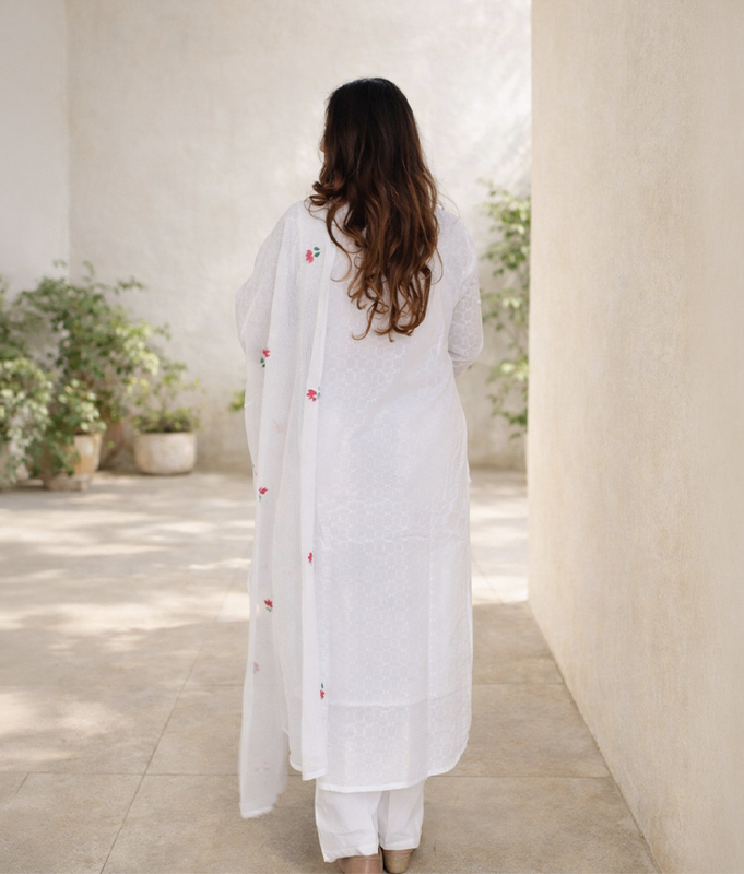 Ivory Meadow Kurta Set