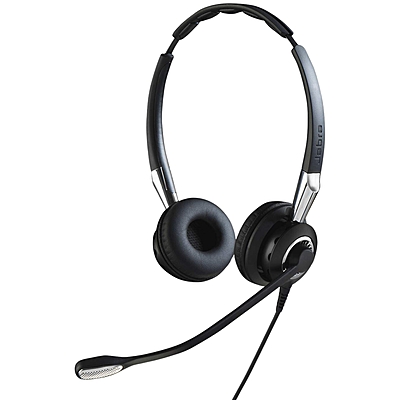 JABRA | BIZ 2400 II | HEADSET WITH MIC | USB | Bluetooth V2.0 | BLACK