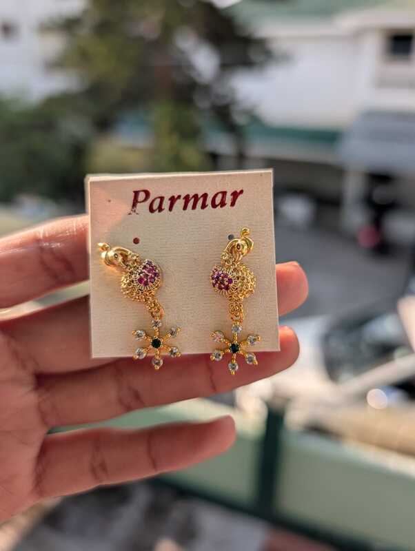 Peacock Ad Earring (JAD120)