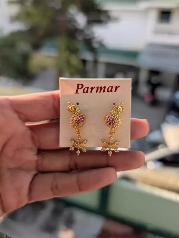 Peacock Ad Earring (JAD120)