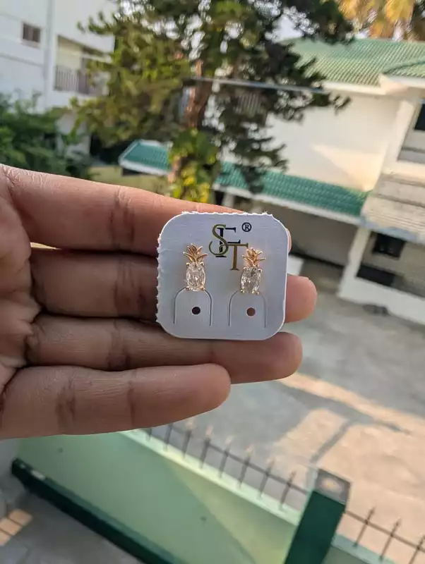 Pineapple Ad Earring (JAD149)