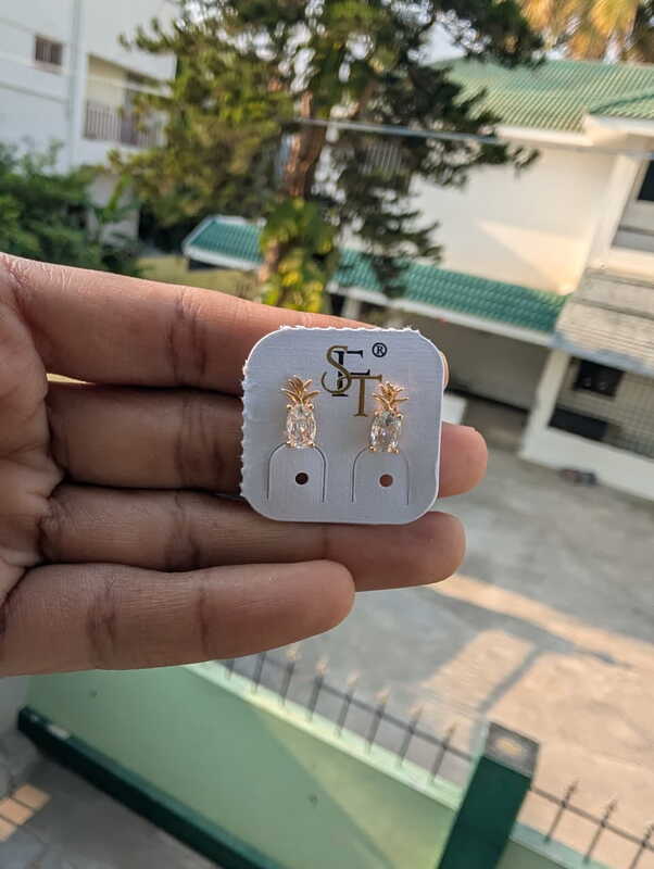 Pineapple Ad Earring (JAD149)