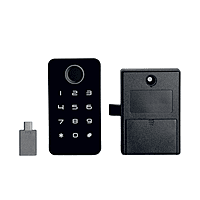Jal F058H Fingerprint & Password Digital Cabinet Lock