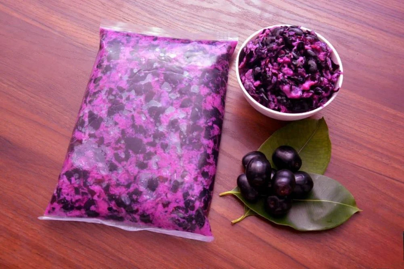 FROZEN JAMUN PULP 1 Kg