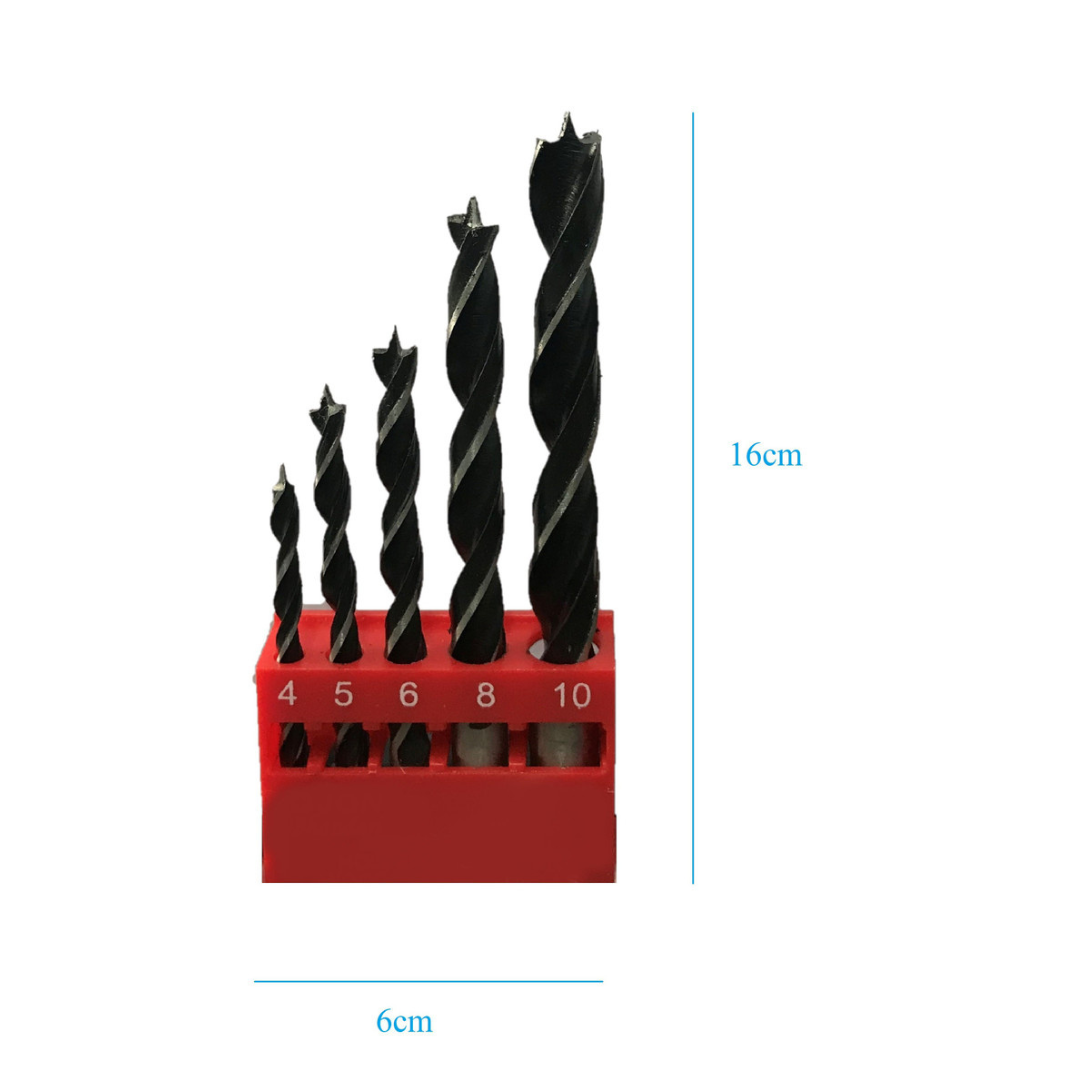 Jon Bhandari 5 Pcs Wood Drill Set JB-W-010