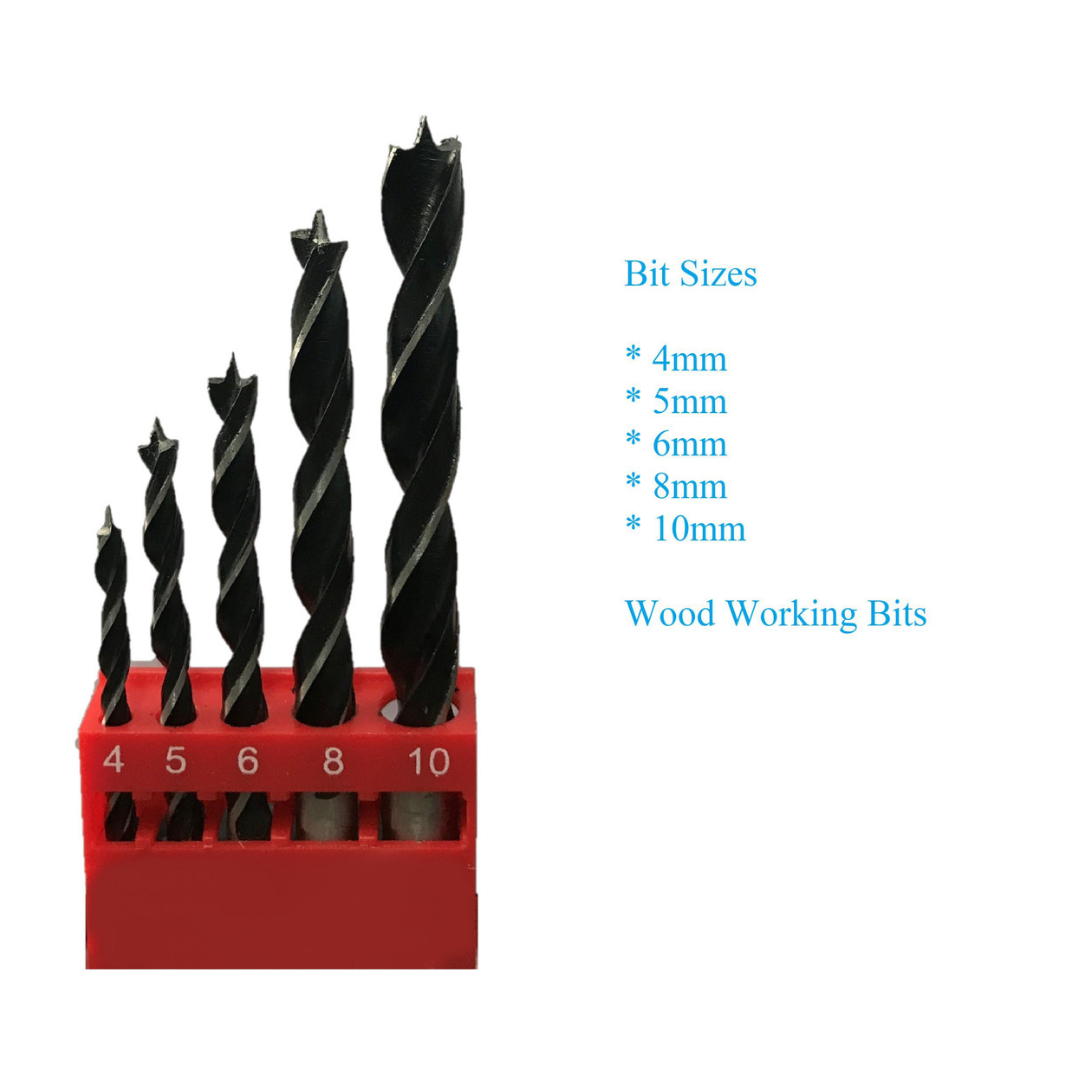 Jon Bhandari 5 Pcs Wood Drill Set JB-W-010