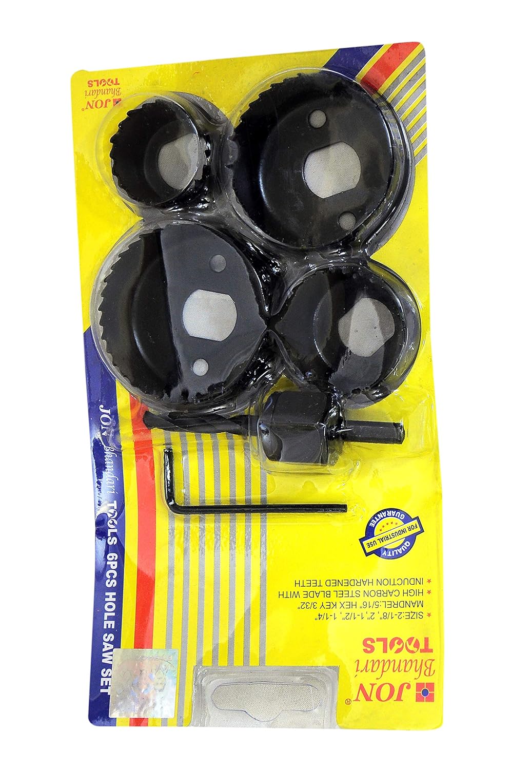 Jon Bhandari 6 Pcs Holesaw Set Tools JB-W-011