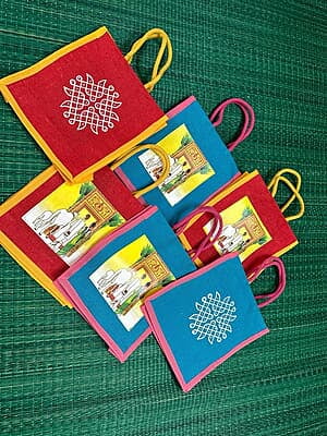 House Warming Jute Bags