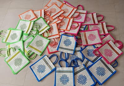 Kolam Jute Bag