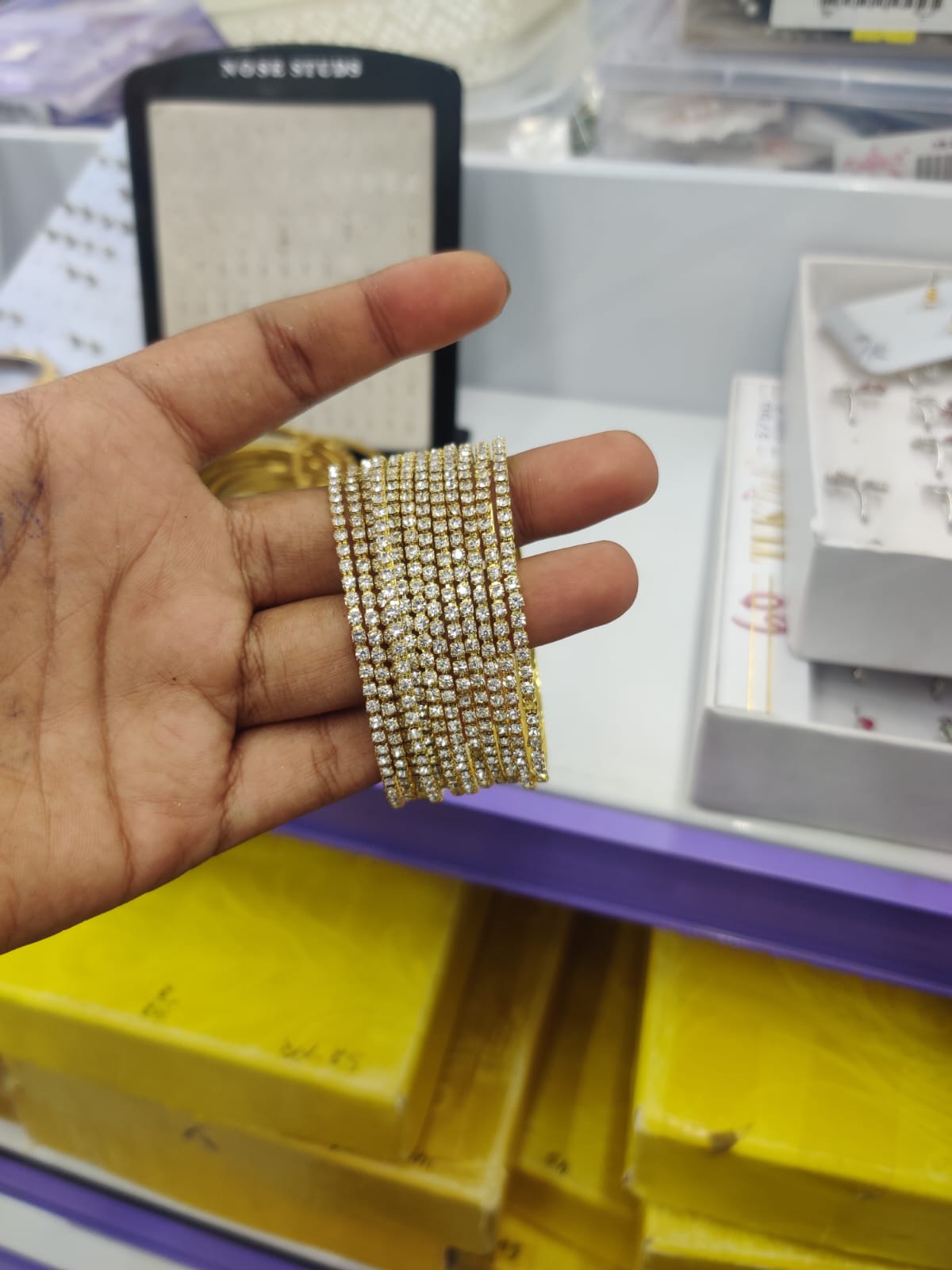 Rein stone bangles JBAN106