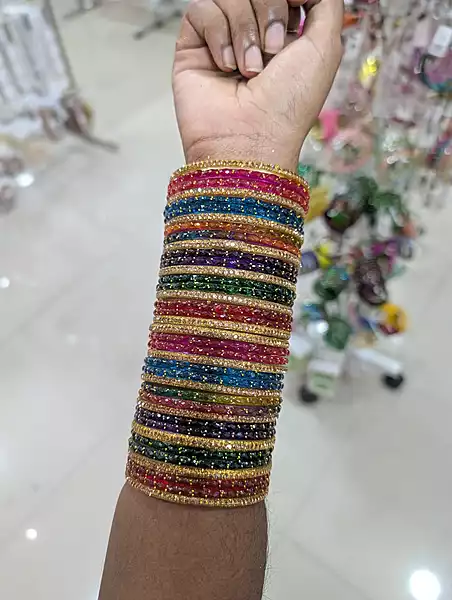 Raindrop Vazaikappu Bangle (JBAN13)