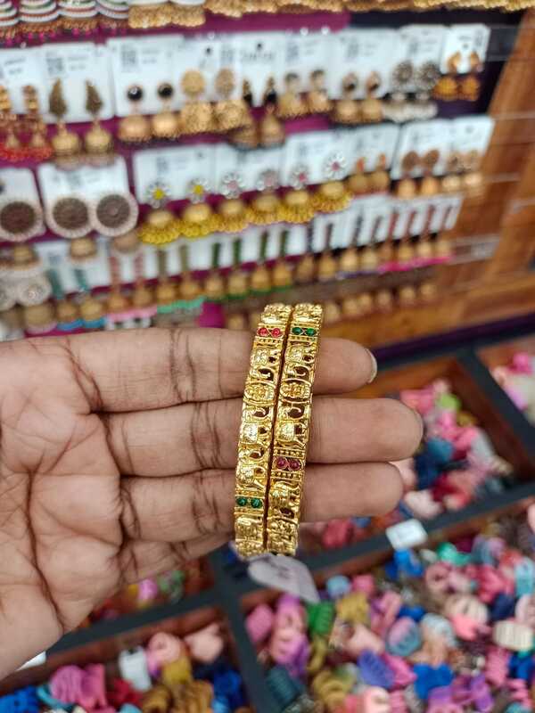 Elephant +Lakshmi Bangle