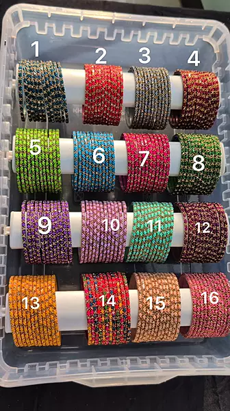 Lotus Bangle Half Dozen (JBAN201)