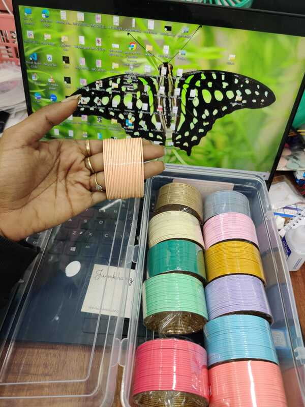 Metal Bangle Set of 24