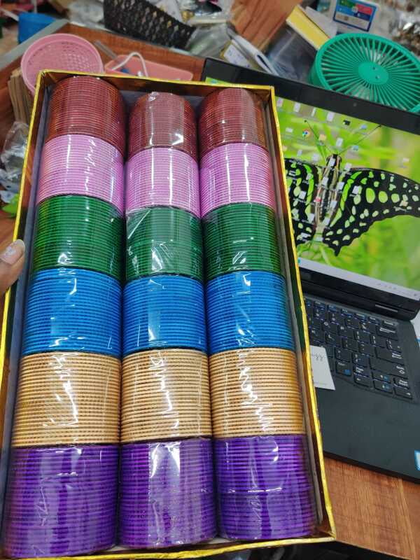 Metal Bangles Set of 24