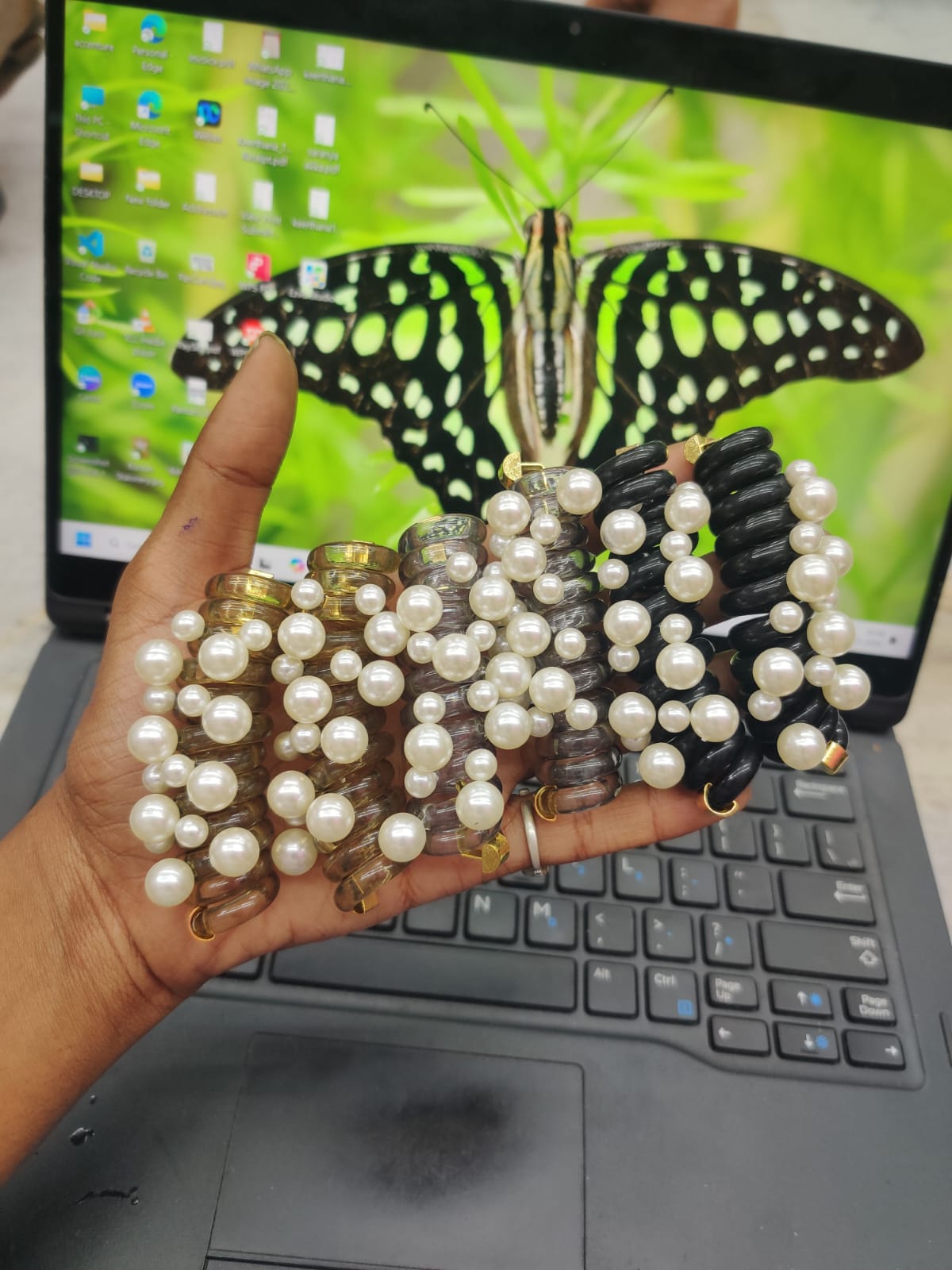 Telephone pearl band JBAN87