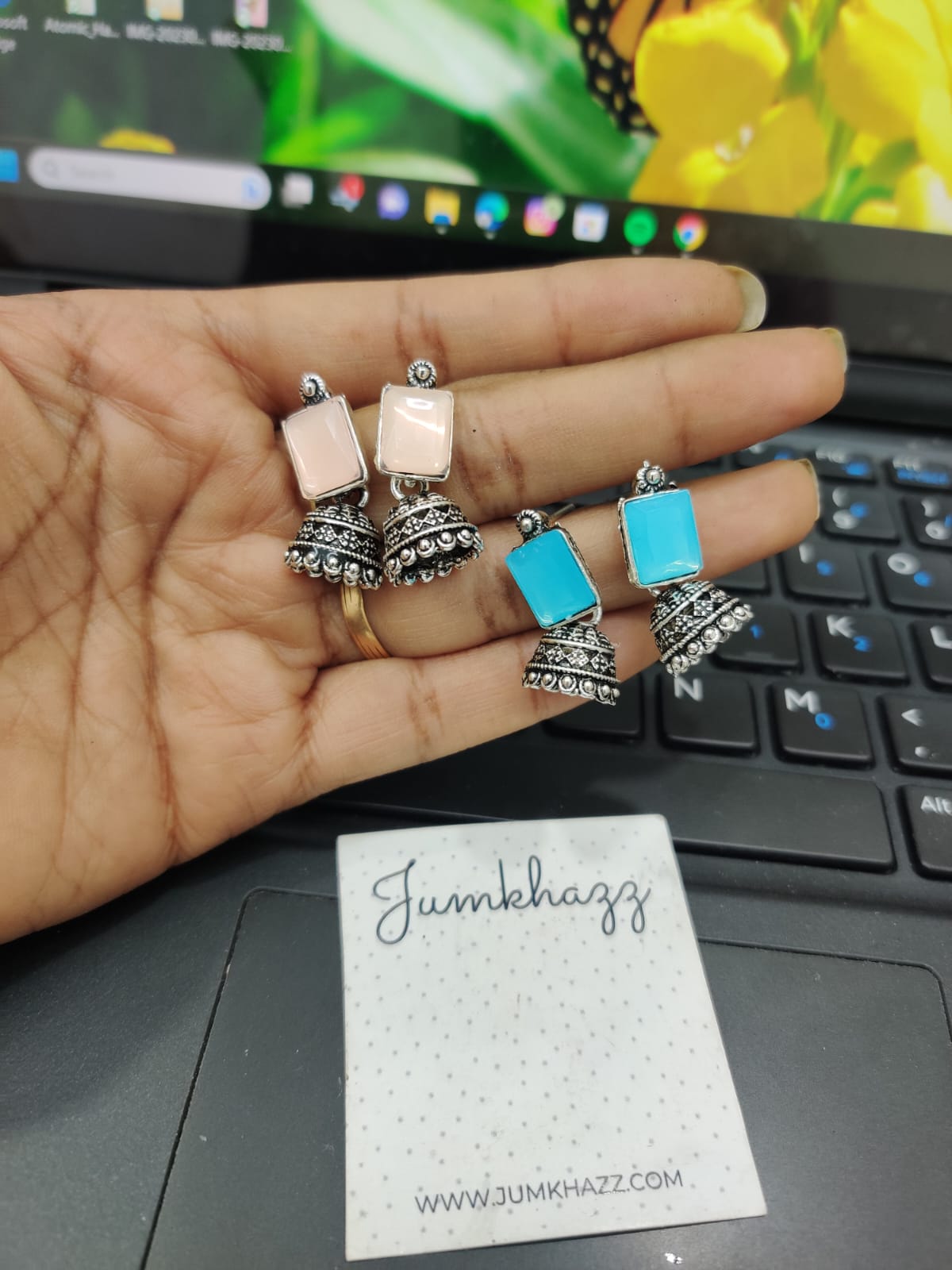 Cute Small Colorful Jumkha (196)