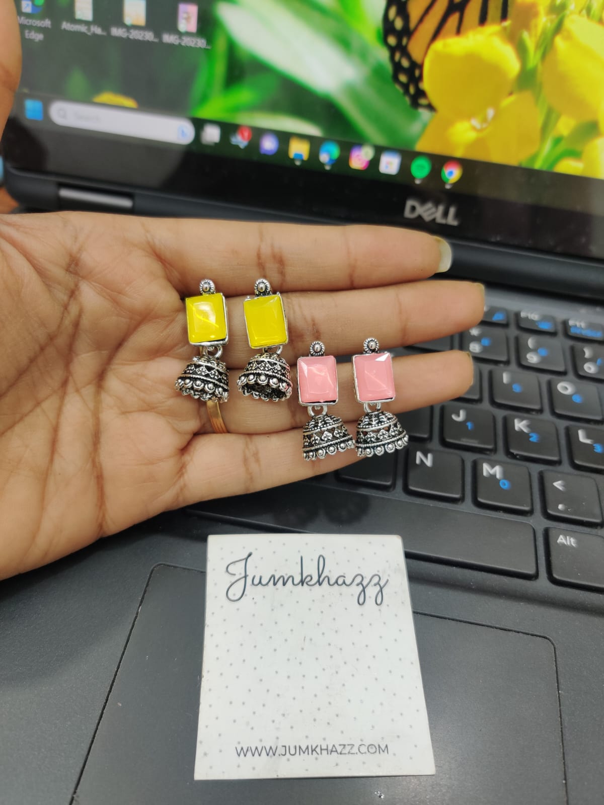 Cute Small Colorful Jumkha (196)