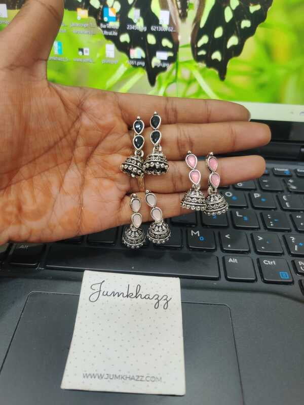 Colorful Small Oxidized Jumkha (JBF261)