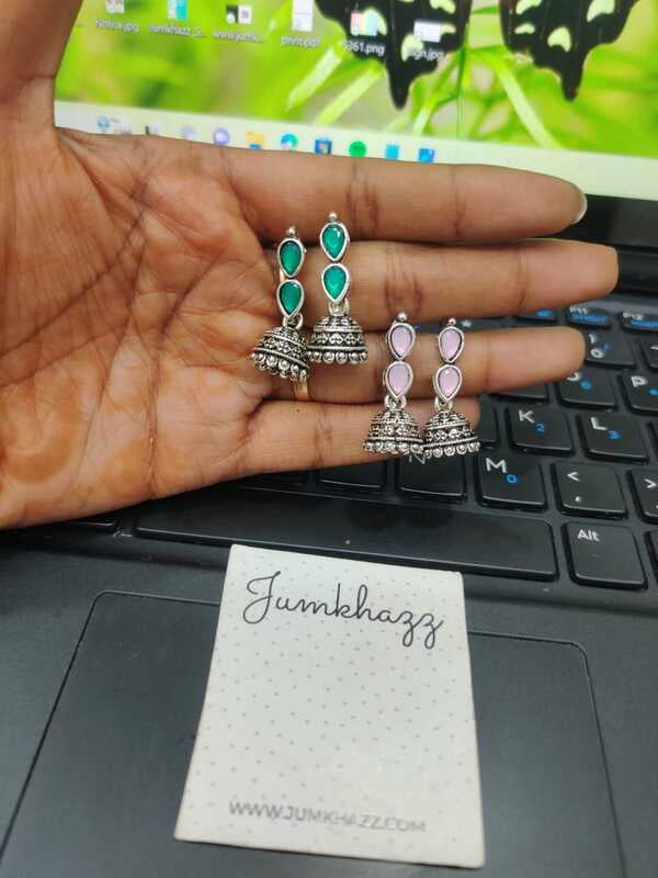 Colorful Small Oxidized Jumkha (JBF261)