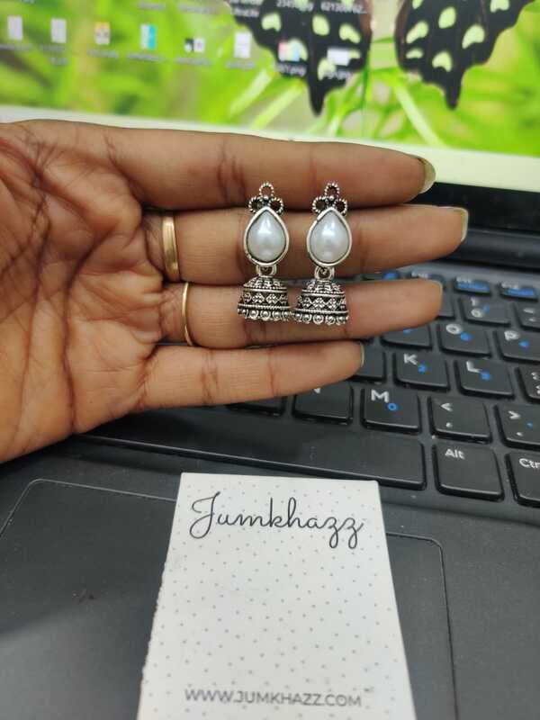 White Pearl Small Jumkha (JBF264)