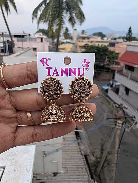 Small Antique Jumkha (JBF30)