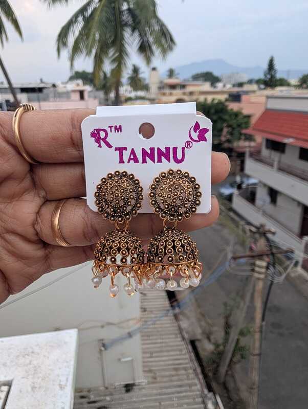 Small Antique Jumkha (JBF30)