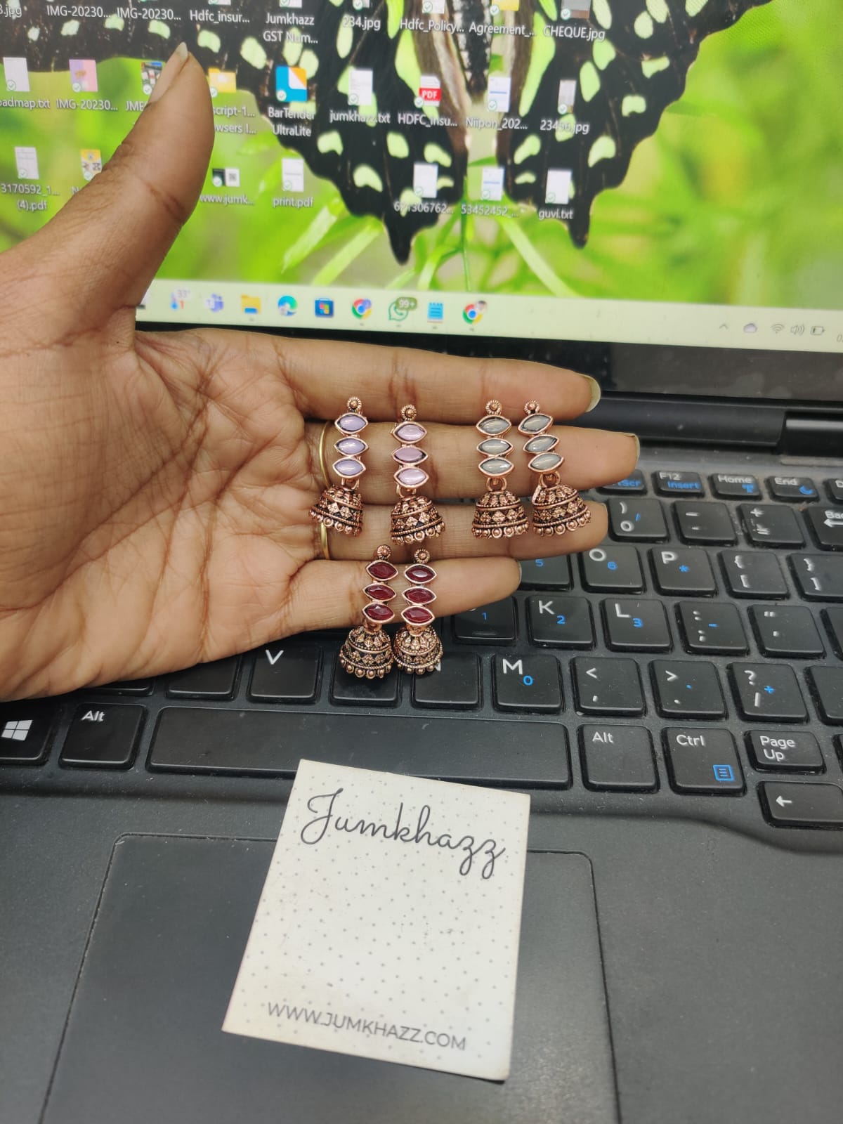 Small Copper Jumkha (JBF407)