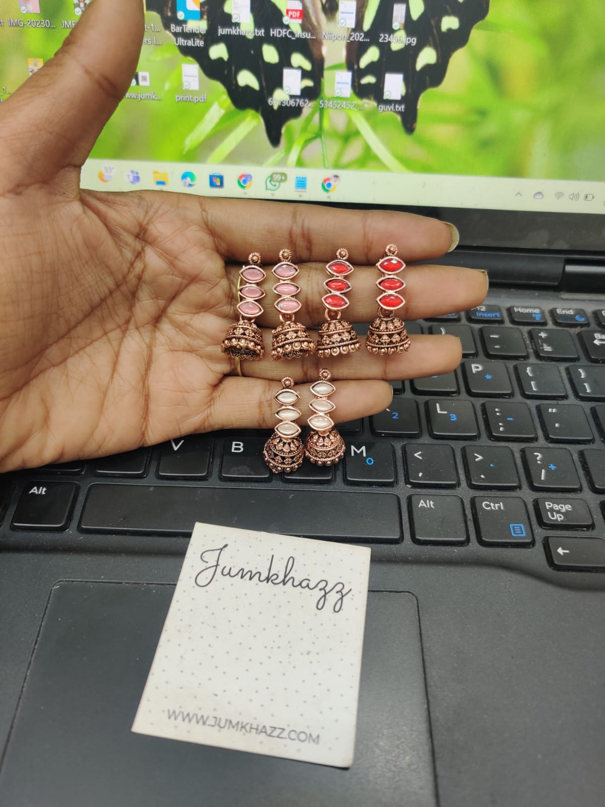 Small Copper Jumkha (JBF407)