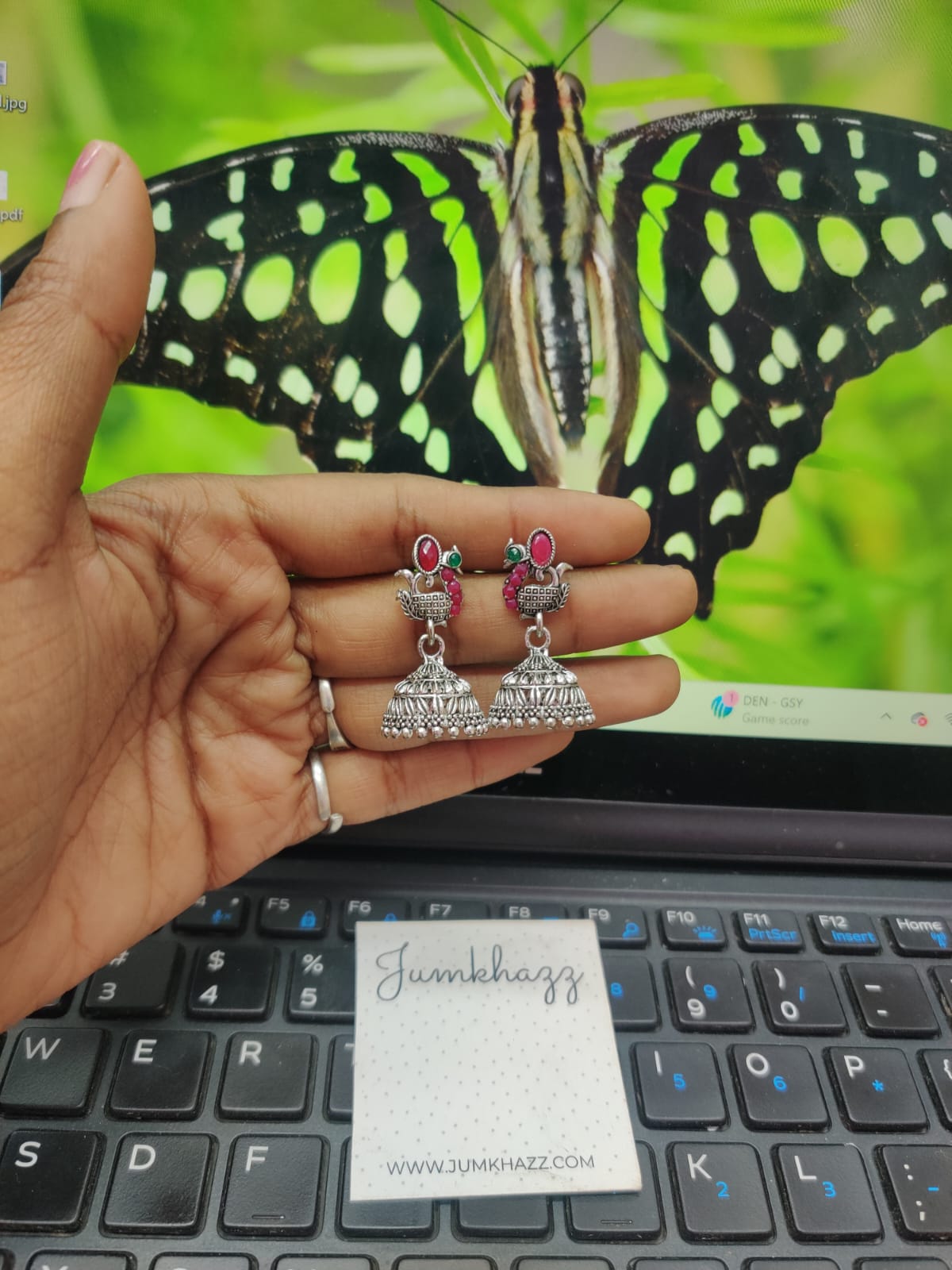 Peacock jumka JBF576