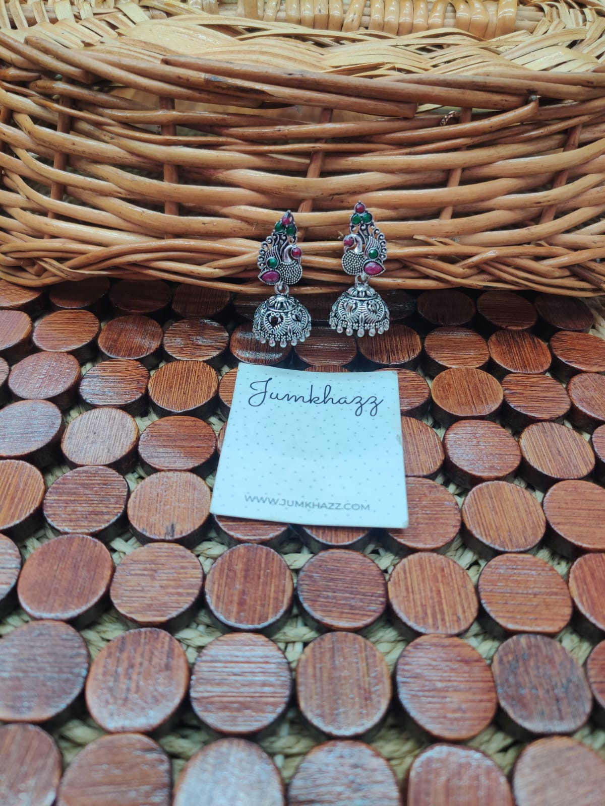 Peacock Silver Jumkha (JBF598)