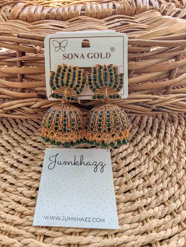 Lotus Antqiue Colorful Jumkha (JBJ124)