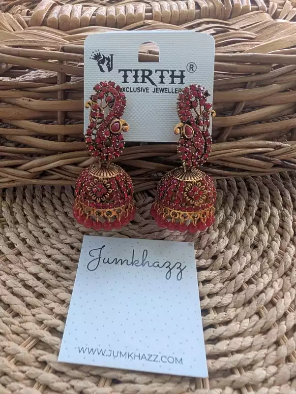 Colorful Antqiue Jumkha (JBJ134)