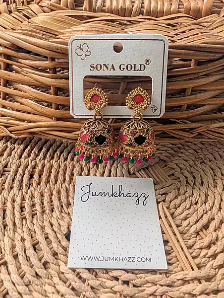Multicolor Antique Jumkha (JBJ150)