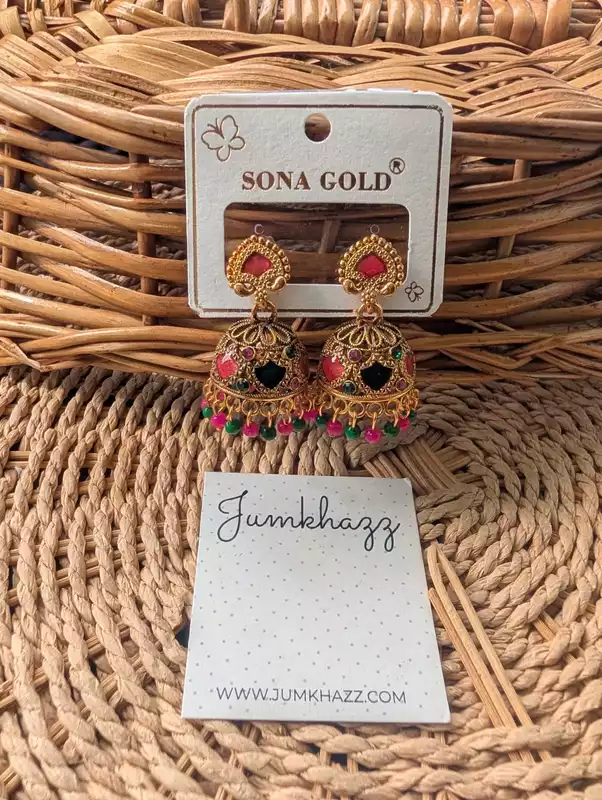 Multicolor Antique Jumkha (JBJ150)