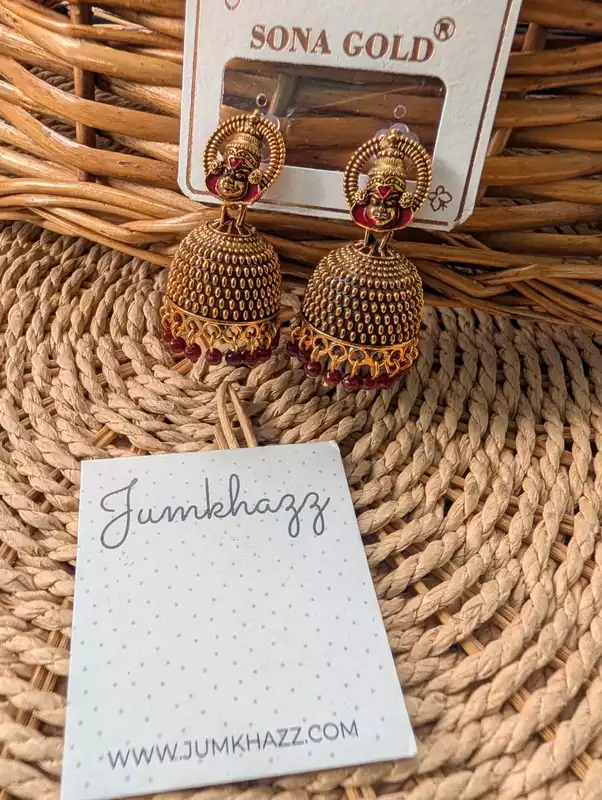 Antique Kathakali Jumkha (JBJ158)