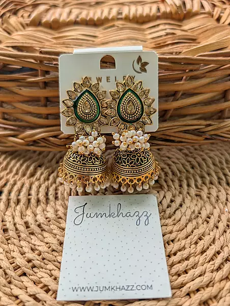 Antique Pearl Jumkha (JBJ169)