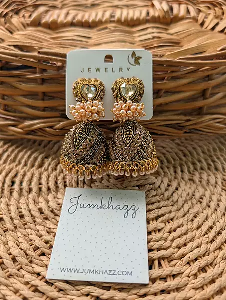 Heart Antique Jumkha (JBJ173)