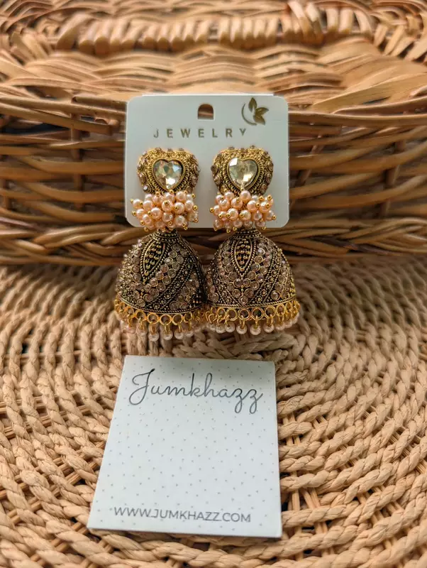 Heart Antique Jumkha (JBJ173)