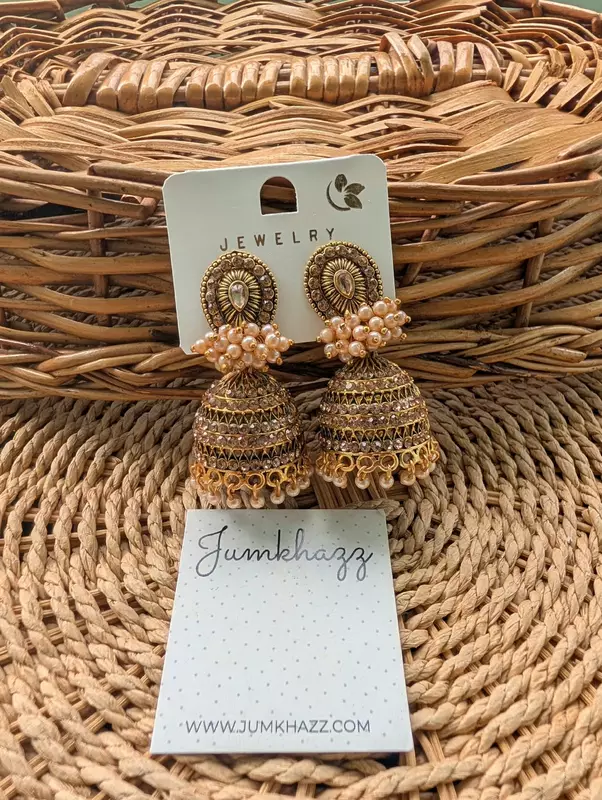 Antique Pearl Jumkha (JBJ180)