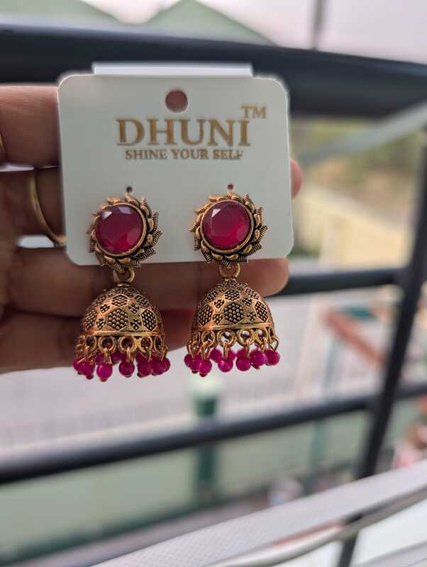 Colorful Antique Jumkha (JBJ27)