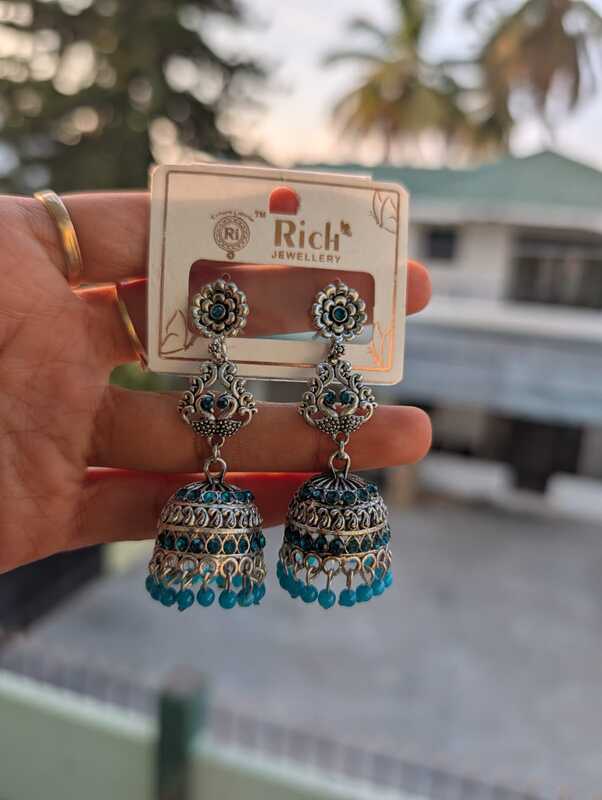 Colorful Oxidized Jumkha (JBJ29)